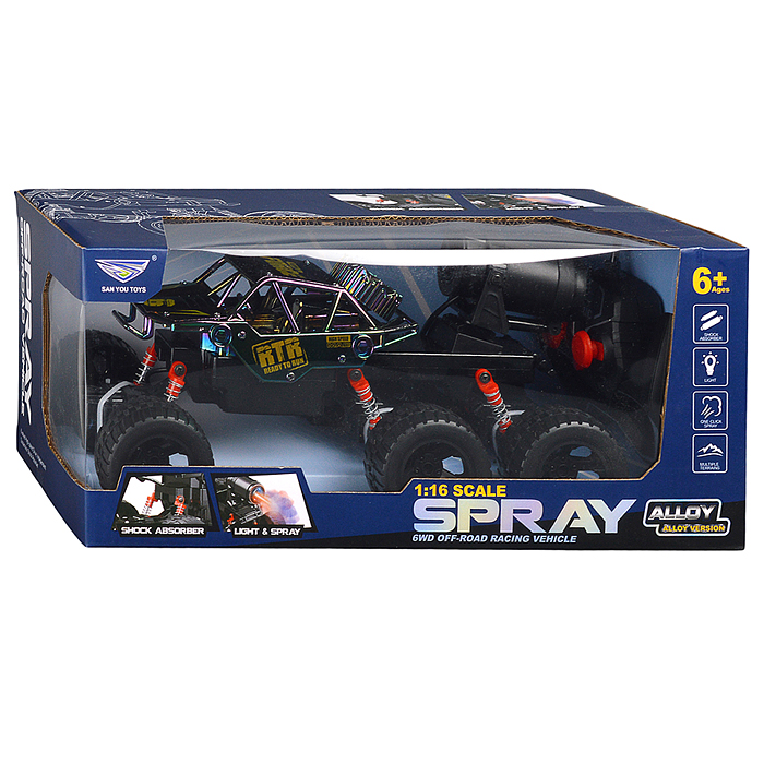 Машина SY213KHP-11U "Страйк" 1:16 р/у, 27 MHz, в коробке