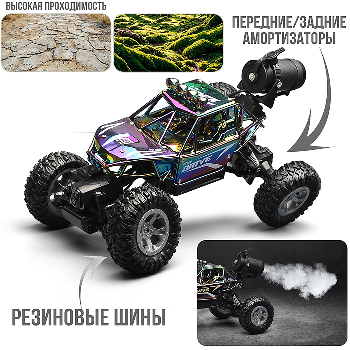 Фото к товару Машина SY203KP-1U "Большие гонки" р/у, 27 MHz, в коробке Машина SY203KP-1U "Большие гонки" р/у, 27 MHz, в коробке