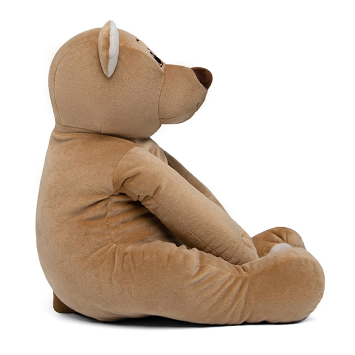 Медведь Лари, 70см (сидя 35см), кофейный 