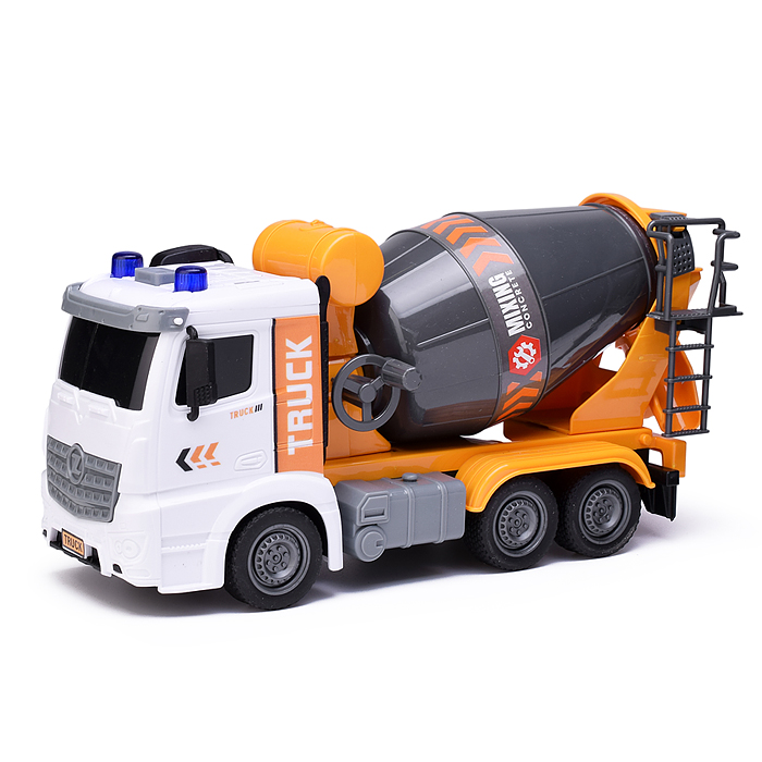 Машина ZH813-1 "Бетономешалка" на батарейках, в коробке