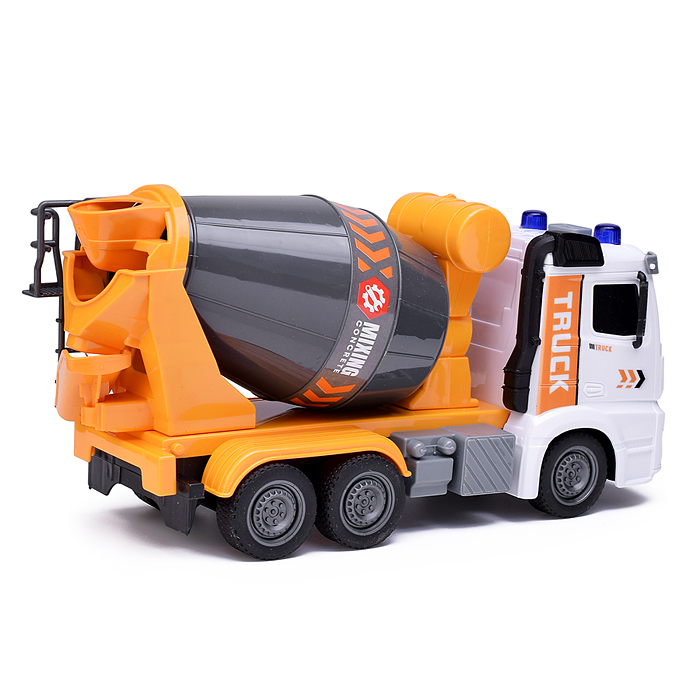 Машина ZH813-1 "Бетономешалка" на батарейках, в коробке