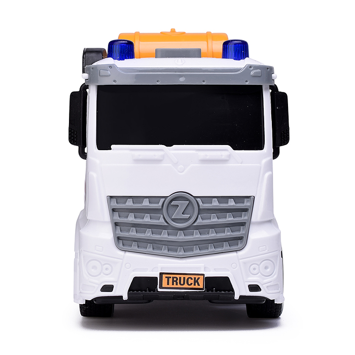 Машина ZH813-1 "Бетономешалка" на батарейках, в коробке