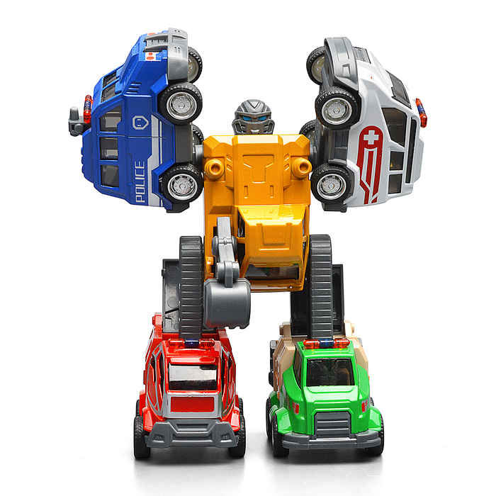 Робот A6002-5 "Механическая броня" в коробке