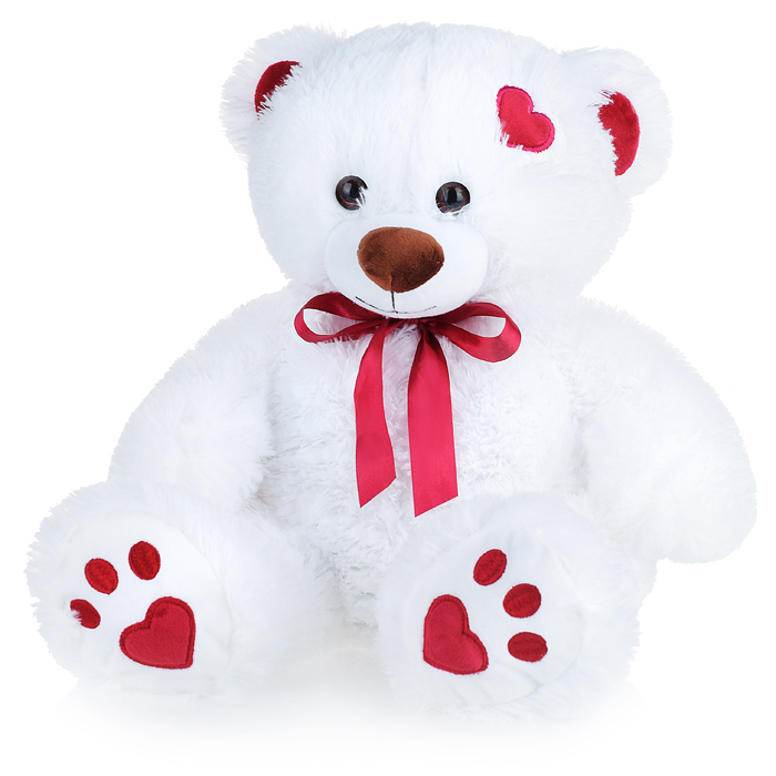 Медведь Кельвин В65 белый 
