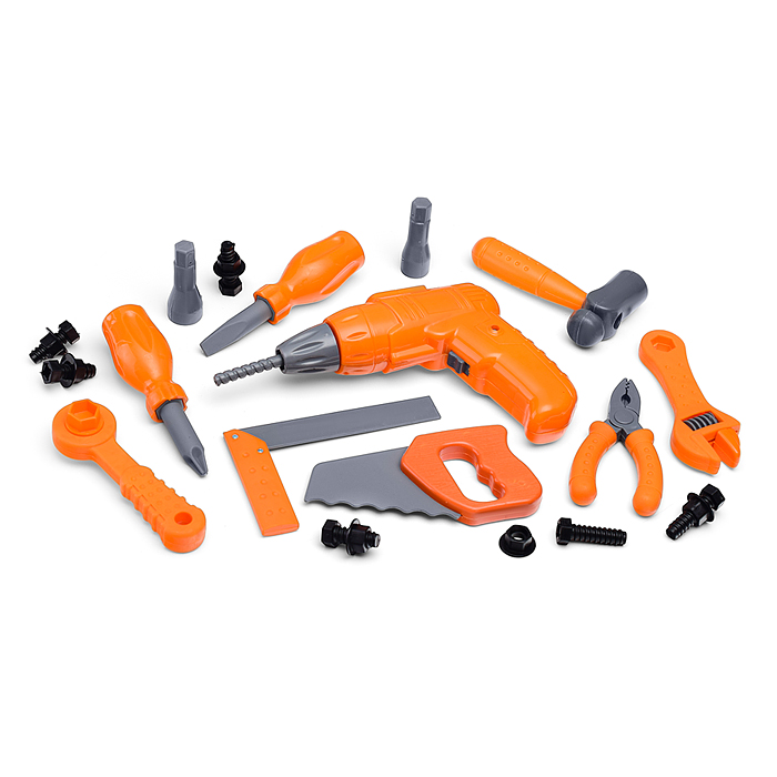 Набор инструментов "Маленький столяр" в пакете 