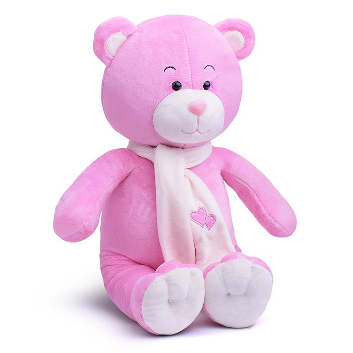 Медведь Боня, пурпурный, 30см.