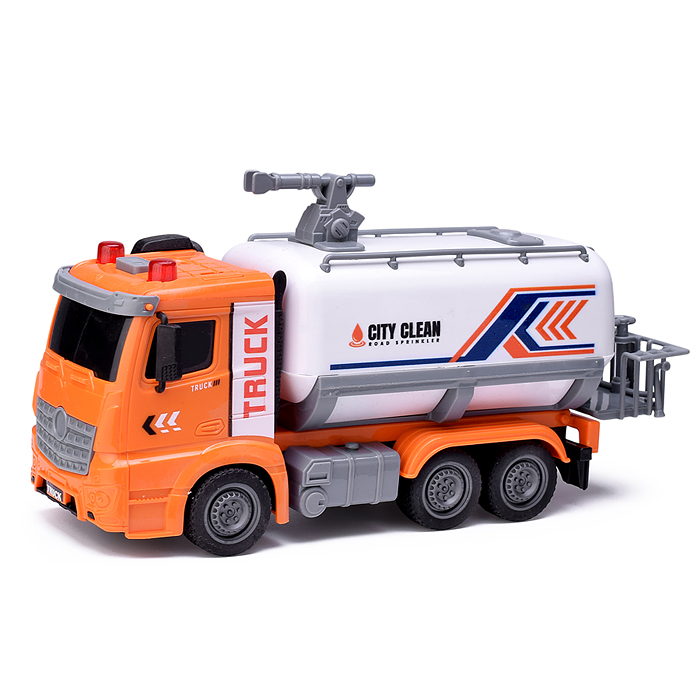 Машина ZH813-7 "Санитарная" на батарейках, в коробке