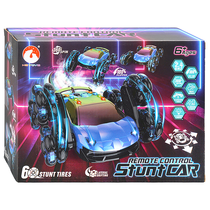 Машина HG4-15 "Трюк" р/у, 27 MHz, в коробке