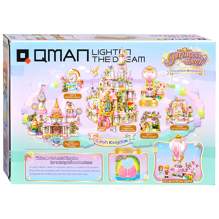 Конструктор 32018 "Принцессы на воздушном шаре" (250 дет.)