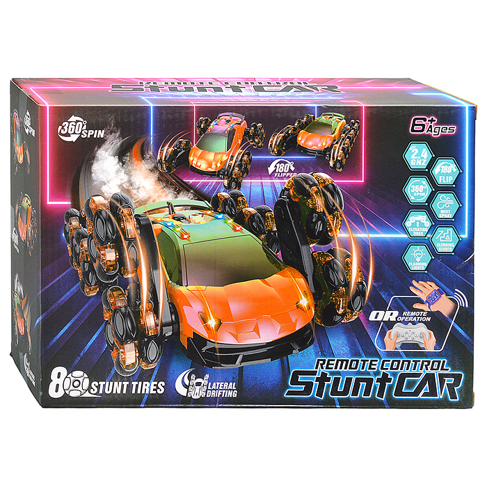 Машина HG4-63 "Трюк №2" р/у, 27 MHz, в коробке