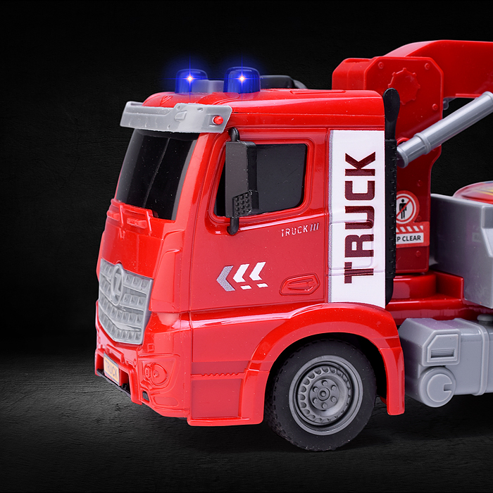 Машина ZH813-10 "Автоперевозчик" на батарейках, в коробке