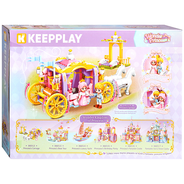 Конструктор 36012 "Карета принцессы" (374 дет.)