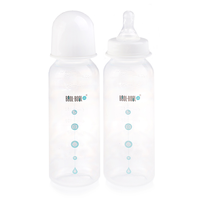 Бутылочка для кормления "Simple Med" классика, 250 мл , 0+