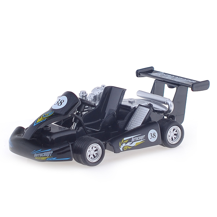 Фото к товару Модель металл. Картинг, 13 см,(звук, асоотри.) инерц, в коробке Модель металл. Картинг, 13 см,(звук, асоотри.) инерц, в коробке