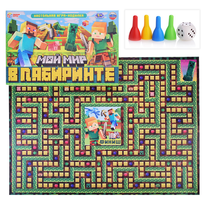 Настольная игра-ходилка "Мой мир в лабиринте" Настольная игра-ходилка "Мой мир в лабиринте"