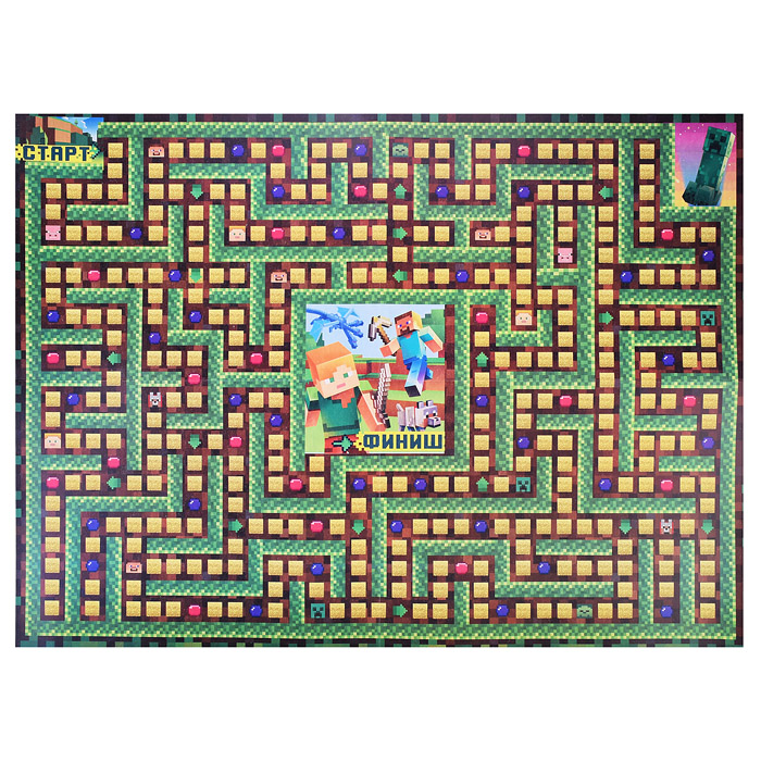 Настольная игра-ходилка "Мой мир в лабиринте" 