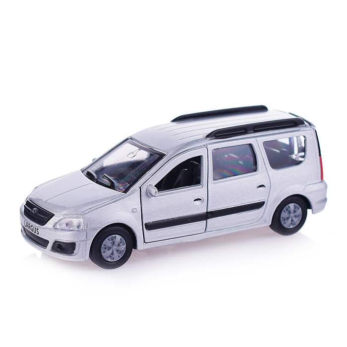 Фото к товару Машина металл Lada Largus 12 см, (двери, багаж., сереб.,) инерц., в коробке Машина металл Lada Largus 12 см, (двери, багаж., сереб.,) инерц., в коробке