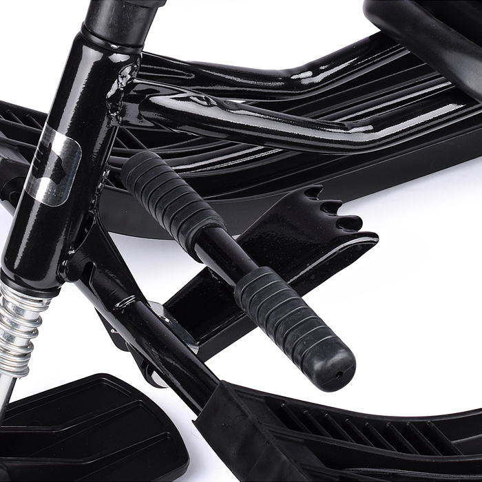 Игрушка Снегокат детский 140 "Go Go" классический c П-образным толкателем (Ice raccoon)