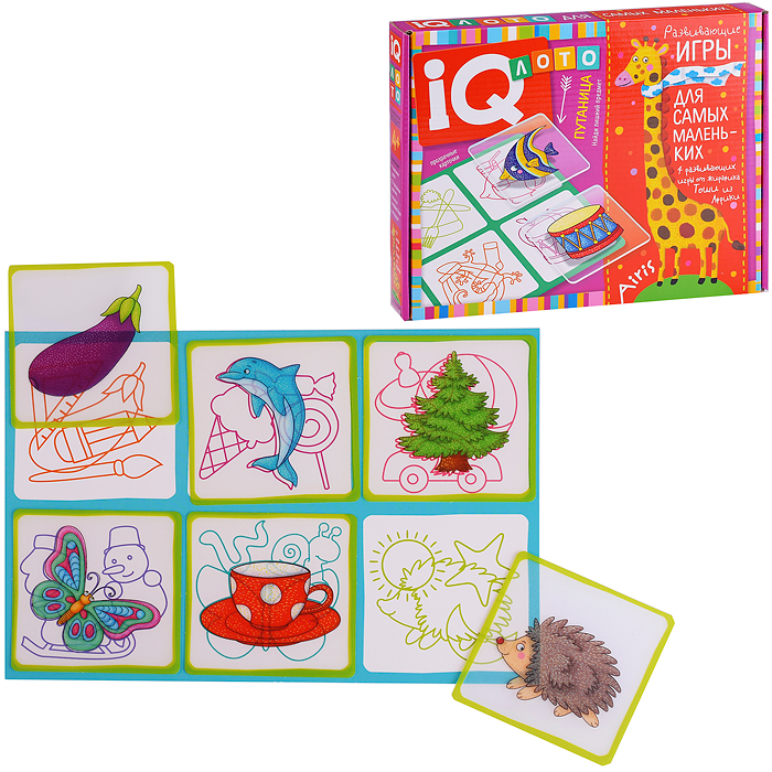 Пластиковое лото для малышей (нов) 4+ Путаница. Найди лишний предмет. Куликова Е.Н., Сухарева О.В.