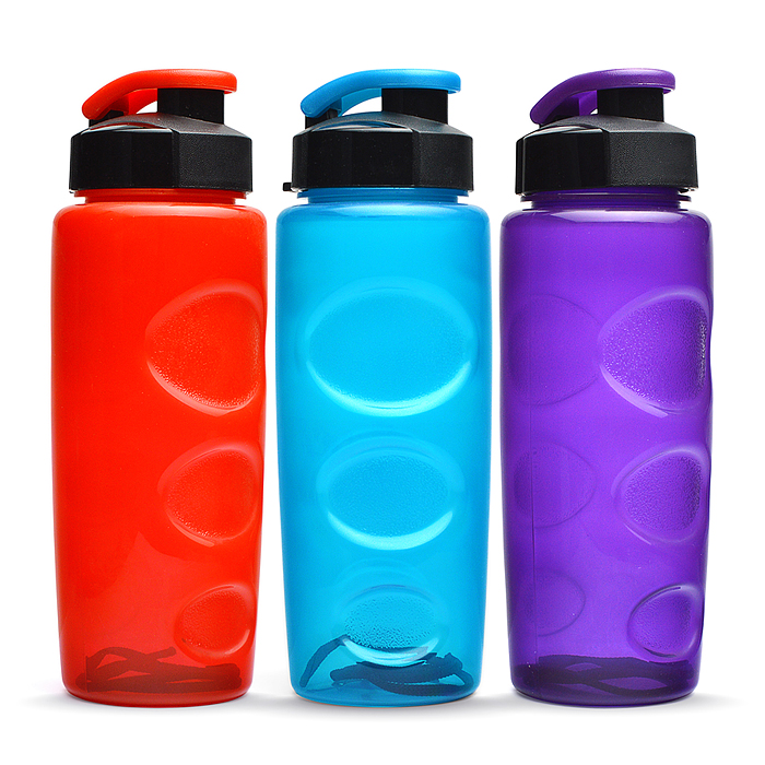 Бутылка для воды и других напитков "HEALTH and FITNESS" 500 ml. anatomic ,в асс.