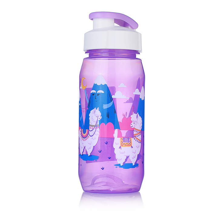 Бутылка для воды и других напитков 400 мл. "Вокруг Света" в ассортименте