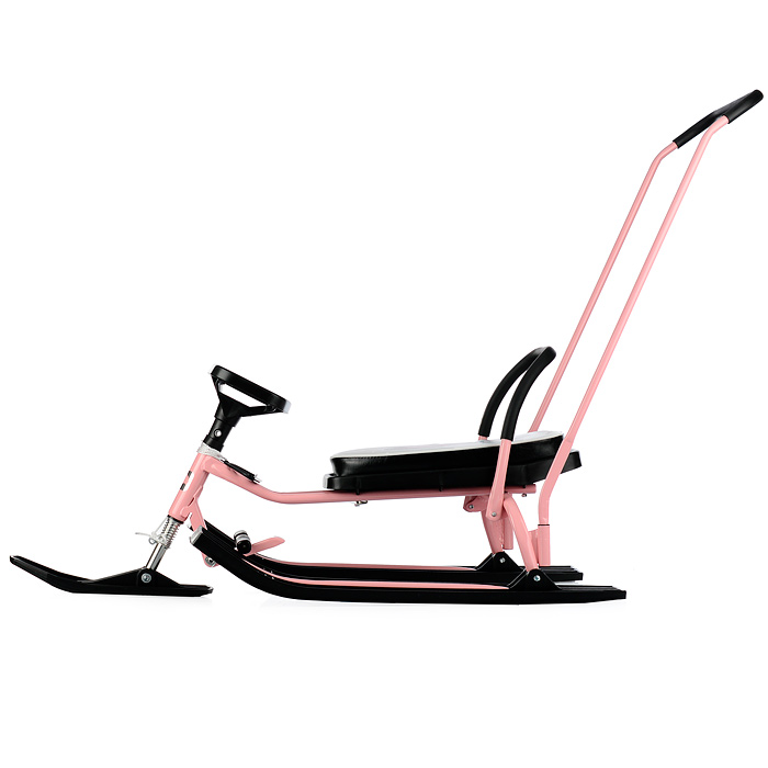 Фото к товару Игрушка Снегокат детский 140 "Go Go" классический c П-образным толкателем (Зая) Игрушка Снегокат детский 140 "Go Go" классический c П-образным толкателем (Зая)