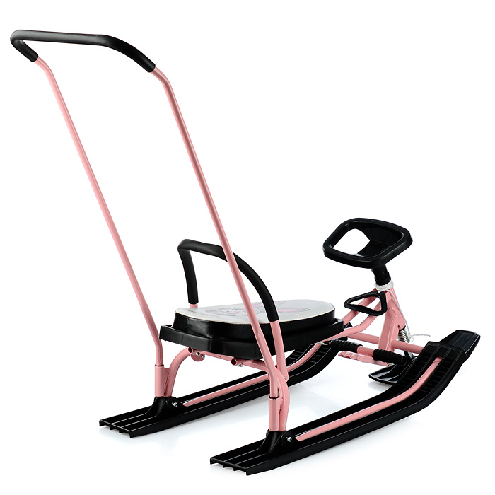 Фото к товару Игрушка Снегокат детский 140 "Go Go" классический c П-образным толкателем (Зая) Игрушка Снегокат детский 140 "Go Go" классический c П-образным толкателем (Зая)