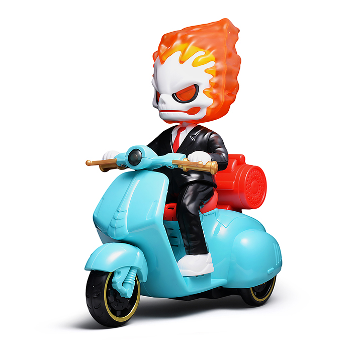 Мотоцикл T35 "Ночной гонщик" в коробке