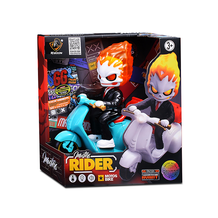 Мотоцикл T35 "Ночной гонщик" в коробке