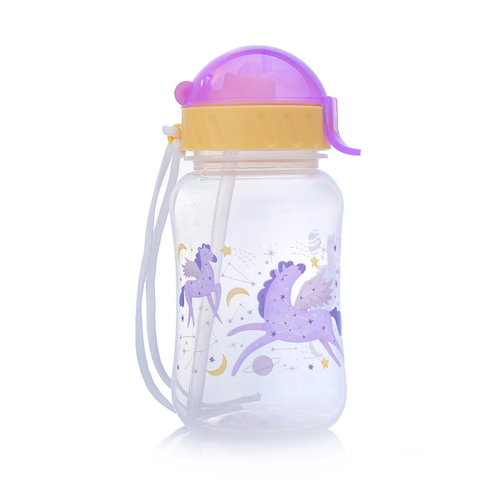 Фото к товару Бутылочка для кормления 270мл с трубочкой "Звездное небо" в ассортименте Бутылочка для кормления 270мл с трубочкой "Звездное небо" в ассортименте