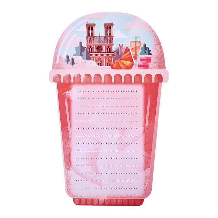 Блок для записей 40 л. 105x170 мм, "Мои заметки"