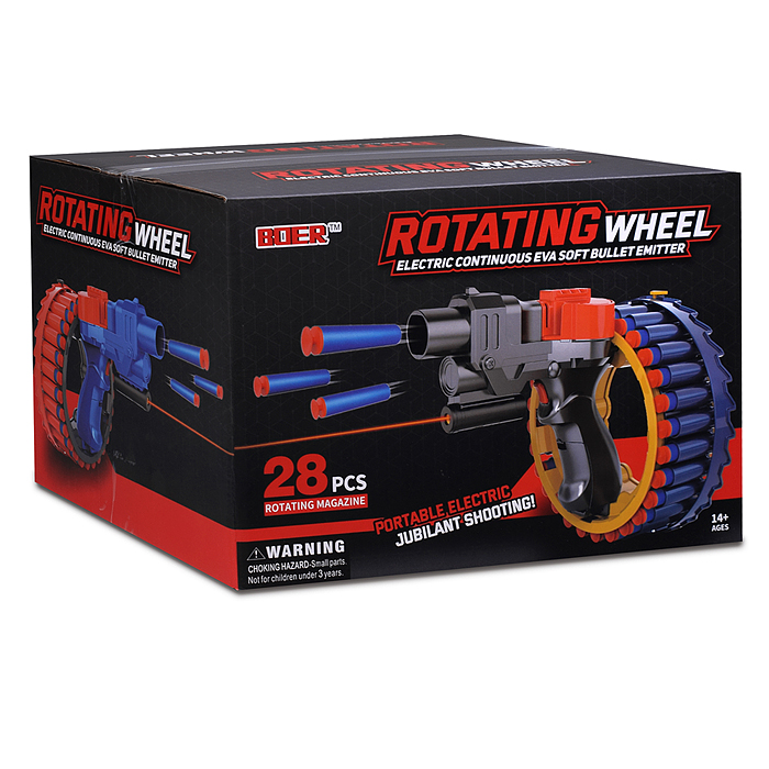 Бластер KB113 "Rotating wheel-1" в коробке