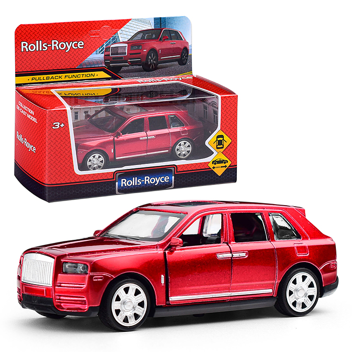 Машина метал Внедорожник Rolls-Royce 13см, инерц., двери Машина метал Внедорожник Rolls-Royce 13см, инерц., двери