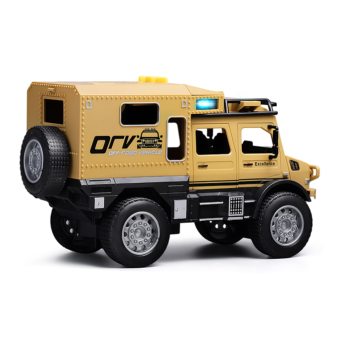 Машина YM-9901F "Военная машина" на батарейках, в коробке