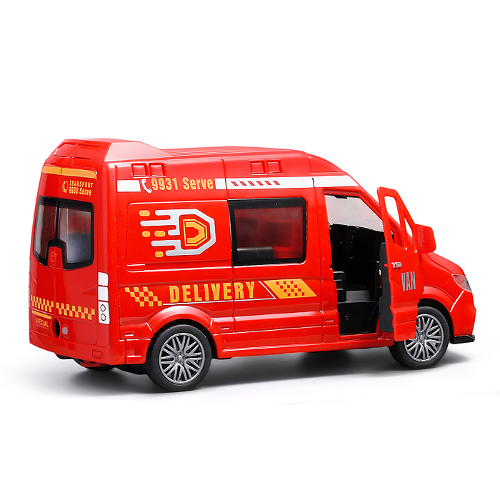 Машина YM-9931F со светом, музыкой и распылителем, в коробке