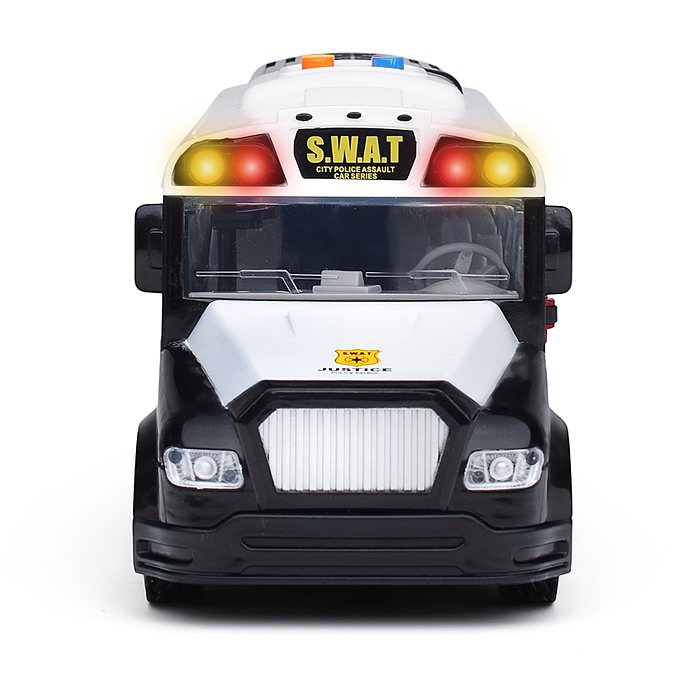 Автобус JS125A "S.W.A.T" 1:16 (свет, звук) в коробке