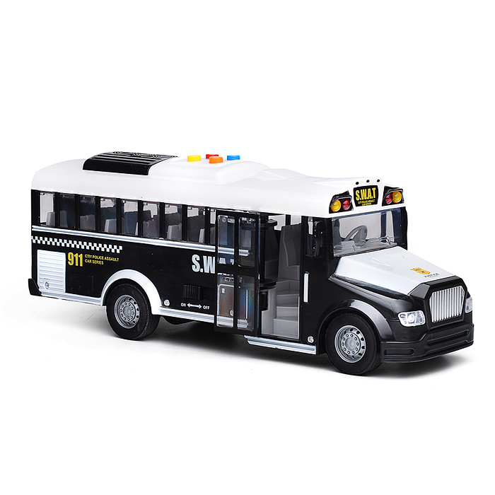 Автобус JS125A "S.W.A.T" 1:16 (свет, звук) в коробке