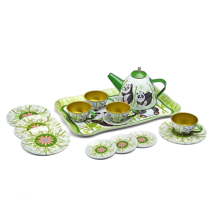 Набор посуды 996A "Пандочки" в коробке