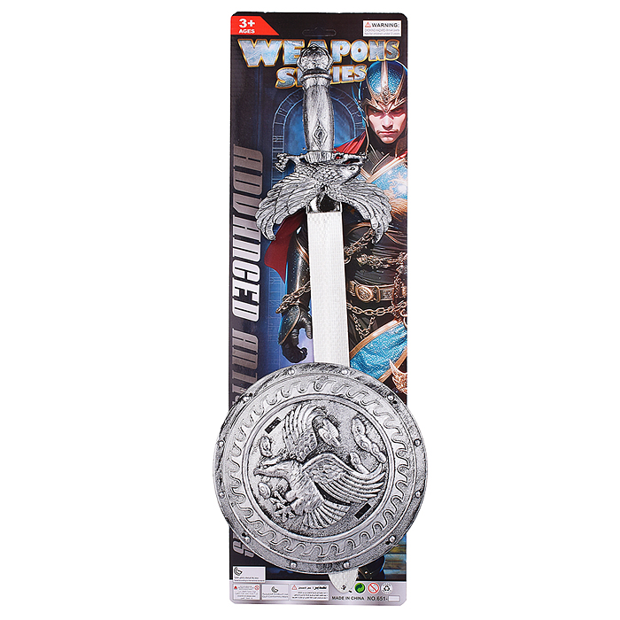 Набор рыцаря 651-1 "Доспехи доблестного рыцаря" на листе