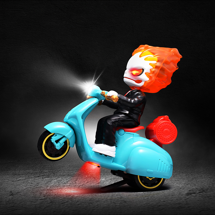 Фото к товару Мотоцикл T36 "Гонки во тьме" в коробке Мотоцикл T36 "Гонки во тьме" в коробке