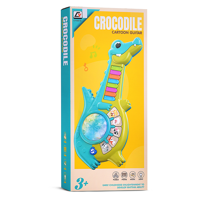 Гитара CY-8051B "Крокодильчик" в коробке