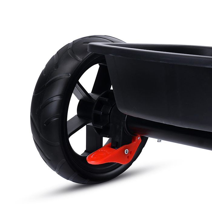 Фото к товару Велосипед трехколесный Rocket 136-BK, колеса EVA 10"/8", цвет черный Велосипед трехколесный Rocket 136-BK, колеса EVA 10"/8", цвет черный