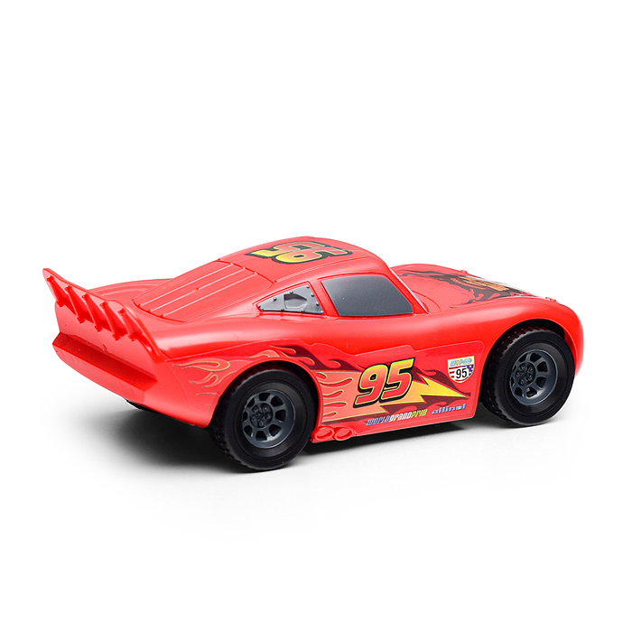 Машина пластик "Тачки" звук. 17 см, красный 