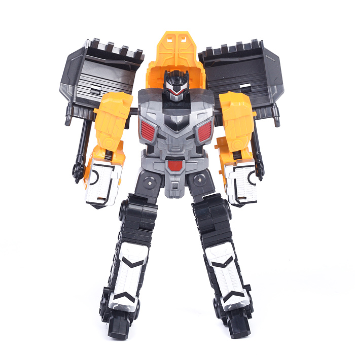 Робот LJ1682C трансформирующийся в Карьерный погрузчик, в коробке