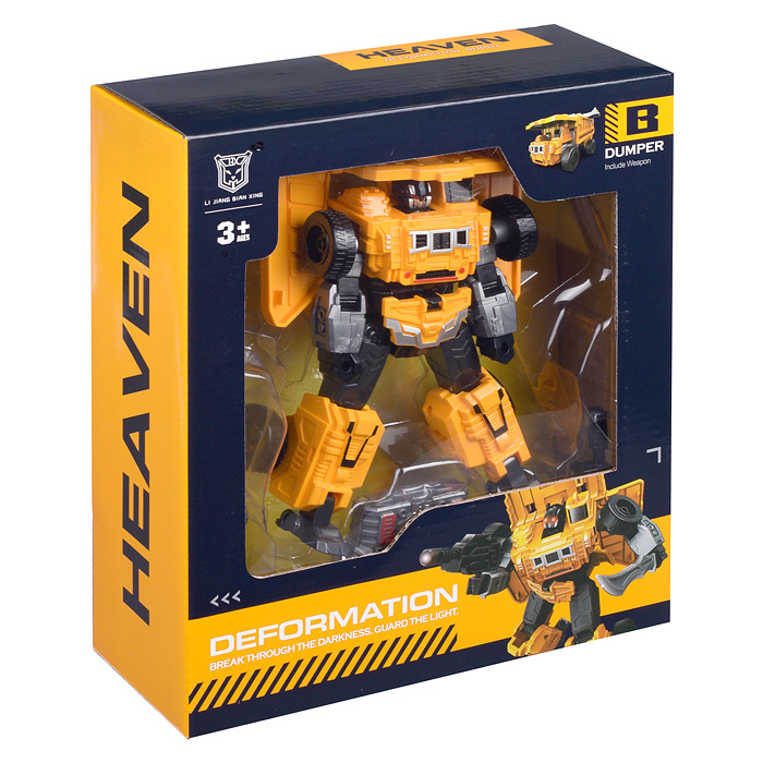 Фото к товару Робот LJ1682B трансформирующийся в самосвал, в коробке Робот LJ1682B трансформирующийся в самосвал, в коробке