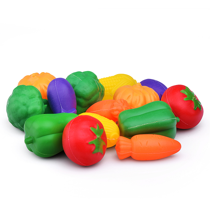 Машина JS118 "Грузовик с фруктами" 1:16 (свет, звук) в коробке