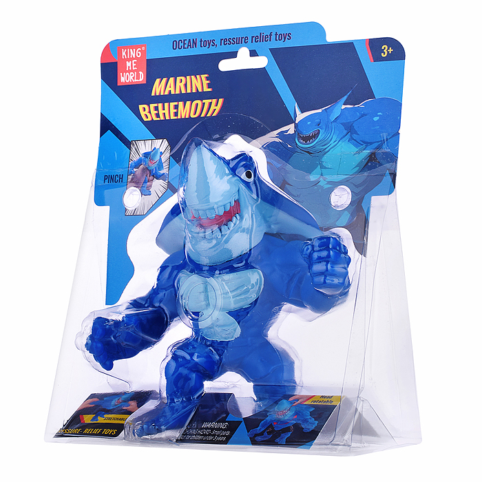 Игрушка-антистресс 112-1 "Монстр океана" на листе