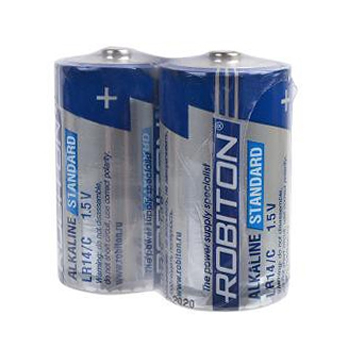 Батарейки алкалиновые ROBITON STANDARD LR14 SR2
