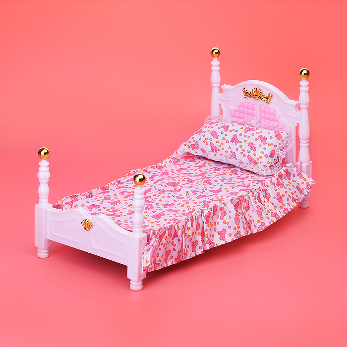 Набор мебели для кукол 2319 "Спальня" в коробке