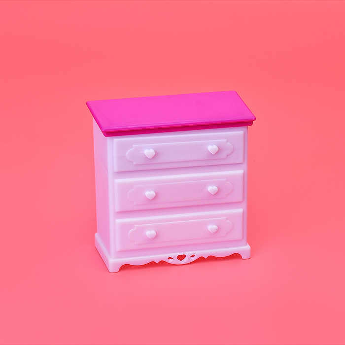 Набор мебели для кукол 9929 "Детская комната" в коробке 